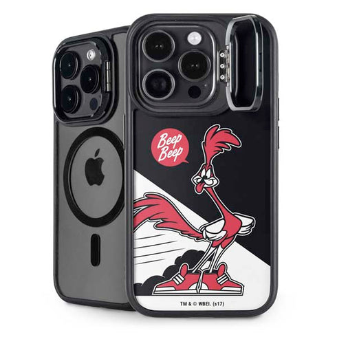 Looney Tunes Retro Road Runner iPhone 16 Pro Kickstand Case